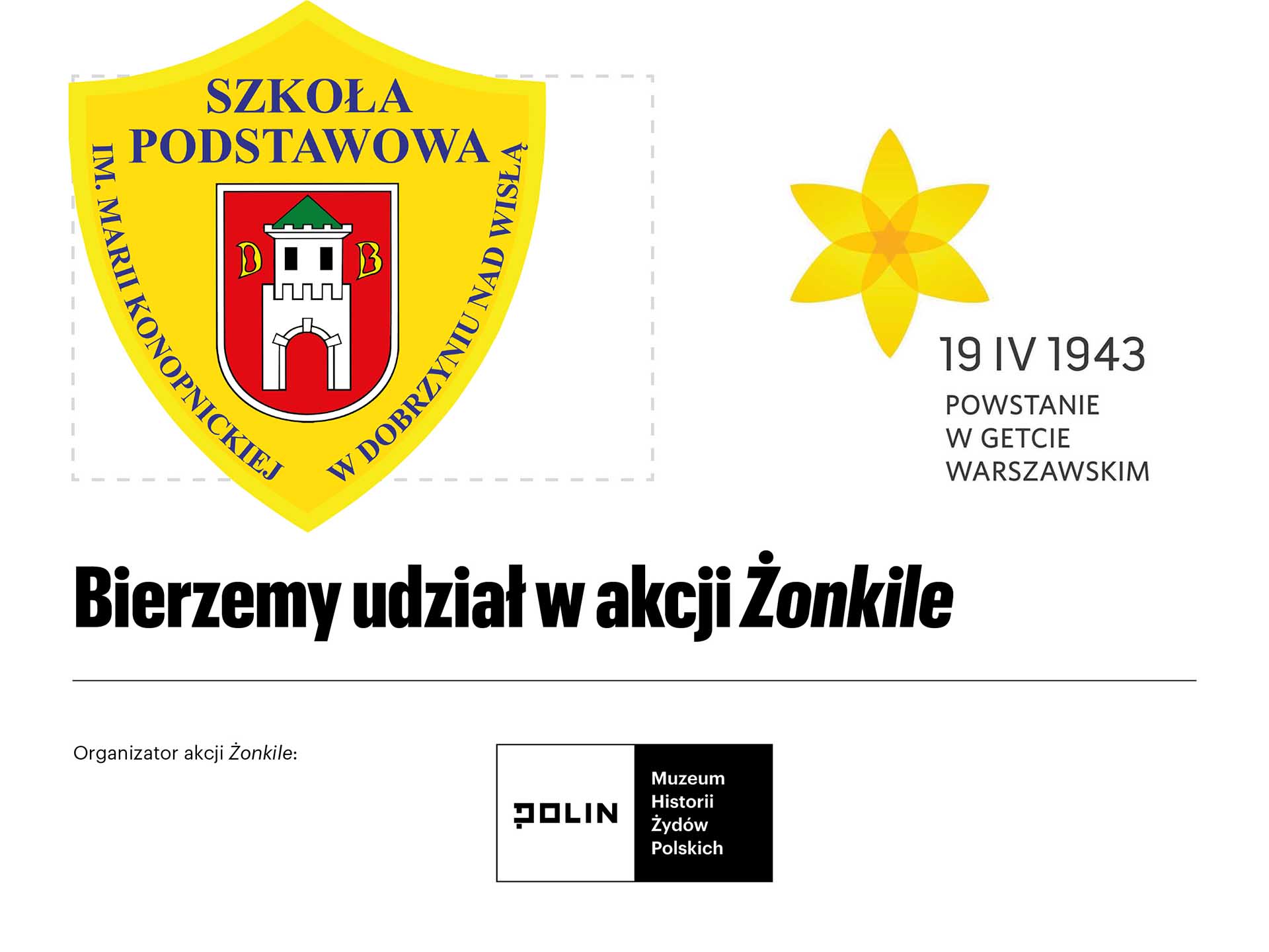 plansza z miejscem na logo Państwa placówki